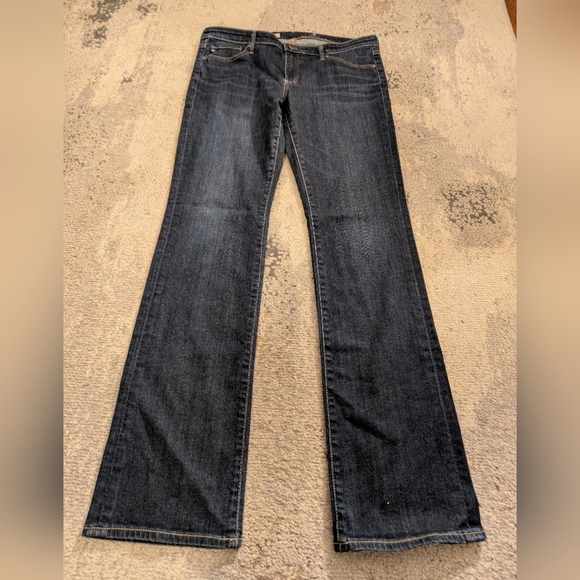 Ag Adriano Goldschmied Denim - Ag Adriano Goldschmied Slim Boot Cut Jeans, Dark Wash, Women's 31R